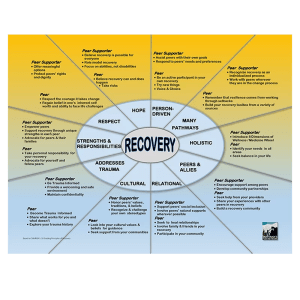 Recovery Wheel Poster